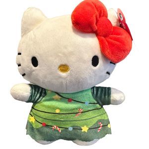 Hello Kitty Holiday Christmas Plush by Sanrio NWT